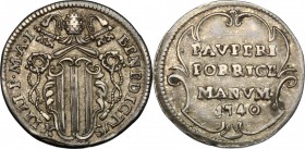 Roma.  Benedetto XIV (1740-1758).. Grosso A. I