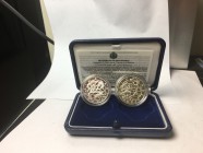 San Marino. Dittico 5 e 10 euro argento 2003. Olimpiadi di Atene