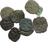 Savona.  Repubblica (1350-1396). Residuo di collezione comprendente 9 nominali in mistura