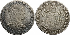 Siena.  Cosimo I (1537-1574). Testone