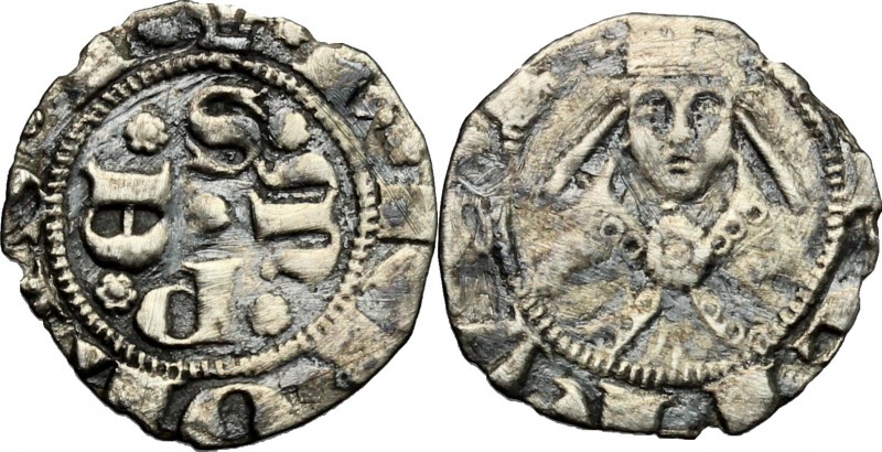 Sulmona. Carlo III di Durazzo (1382-1385). Bolognino. CNI 11 var. tav. XXII, 10....