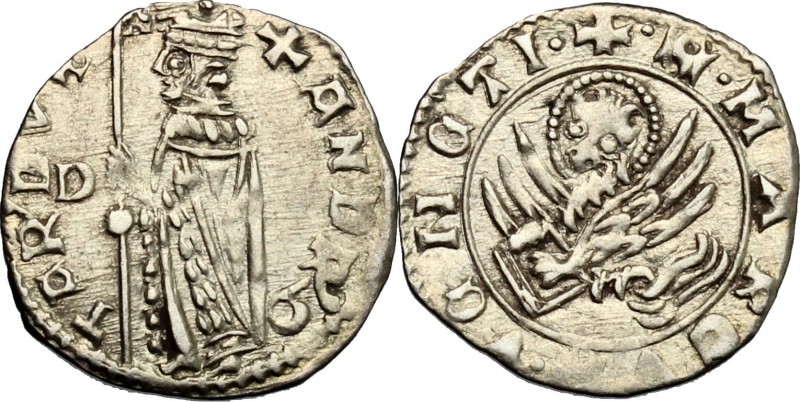 Venezia. Andrea Contarini (1368-1382). Soldino; a destra, D (Donato Quintavalle ...