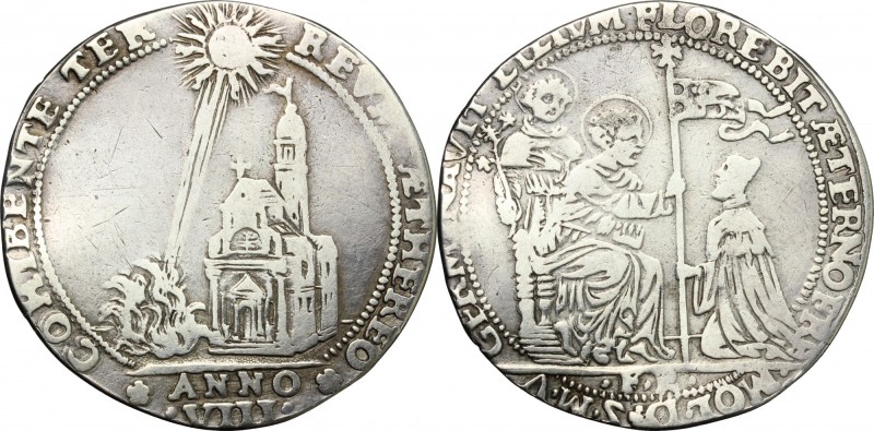 Venezia. Francesco Molin (1646-1655). Osella 1653, anno VIII. Paol. 136. AG. g. ...