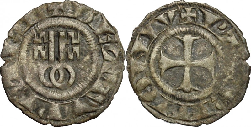 Viterbo. Sede Vacante (1268-1271), Camerlengo Pietro di Montebruno. Denaro papar...