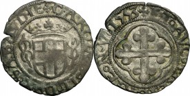 Carlo II (1504-1553).. Grosso III tipo, 1553