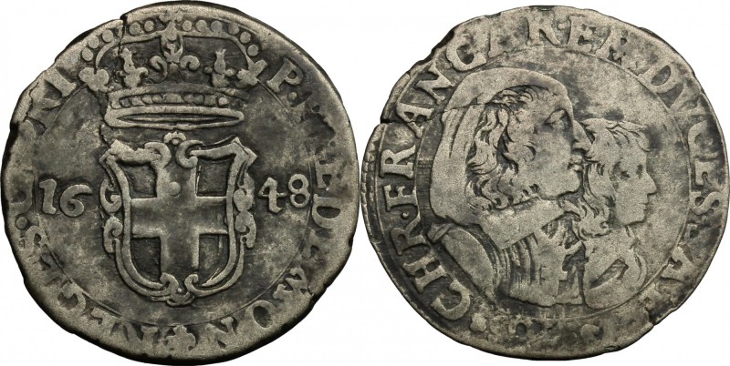 Casa Savoia. Carlo Emanuele II sotto la reggenza della madre (1639-1648). 5 sold...