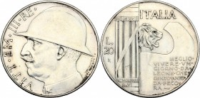Vittorio Emanuele III (1900-1943). 20 lire 1928 A. VI