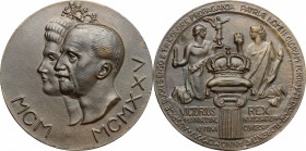 Vittorio Emanuele III (1900-1943). Medaglia Giubileo reale