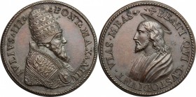 Giulio III (1550-1555), Giovanni Maria de' Ciocchi del Monte.. Medaglia A. III