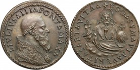 Giulio III (1550-1555), Giovanni Maria de' Ciocchi del Monte.. Medaglia s.d