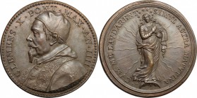 Clemente X (1670-1676), Emilio Bonaventura Altieri di Roma. Medaglia A. IIII