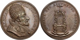 Alessandro VIII (1689-1691), Pietro Vito Ottoboni di Venezia.. Medaglia A. I, per l'elezione al pontificato