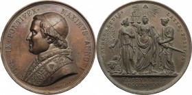Pio IX  (1846-1878), Giovanni Mastai Ferretti di Senigallia. Medaglia per il Possesso del Laterano