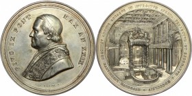 Pio IX  (1846-1878), Giovanni Mastai Ferretti. Medaglia di massimo modulo, A. XXIX, 1874
