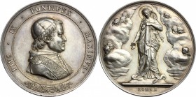 Pio IX  (1846-1878), Giovanni Mastai Ferretti di Senigallia. Medaglia