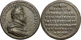 Odoardo Farnese (1573-1626), cardinale romano.. Medaglia 1599