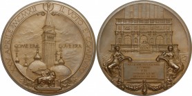 Medaglia 1912 per la riedificazione del campanile di San Marco a Venezia