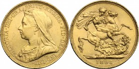 Australia.  Victoria (1837-1901). Sovereign 1893, Sidney mint