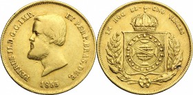 Brazil.  Pedro II (1831-1889). 5000 reis 1877