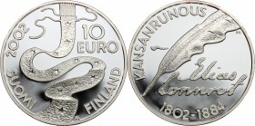Finland. 10 euro 2002