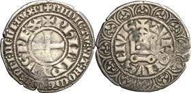 France.  Philippe IV, the Fair (1285-1314). . Gros Tournois à l'O rond