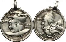 Germany. Satirical Anti-Catholic medal, early 17th century
