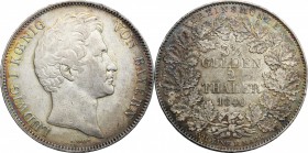 Germany, Rothenburg.  Ludwig I (1825-1848). 3 1/2 gulden or 2 thalers 1840