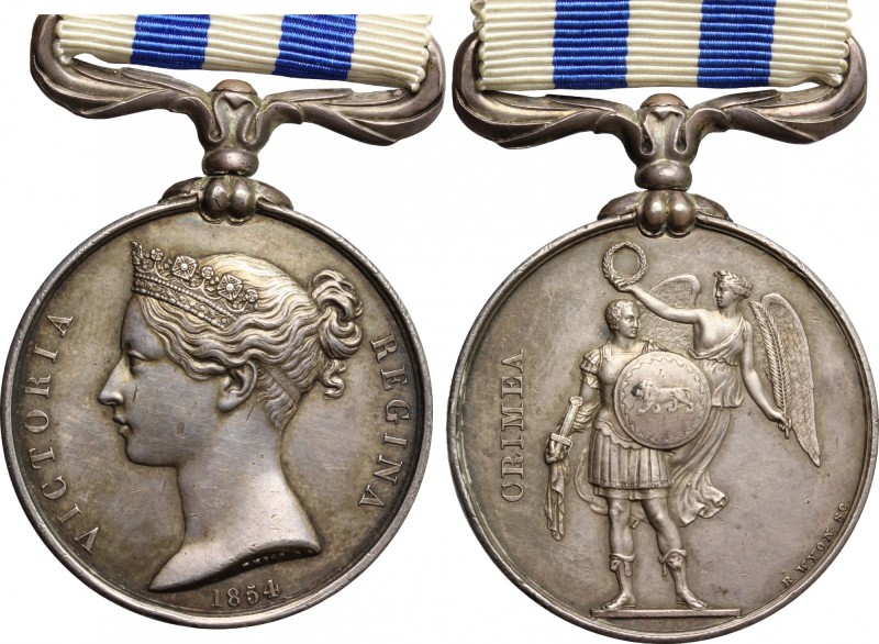 Great Britain. Victoria (1837-1901). Medal 1854 for the Crimean War, struck at t...