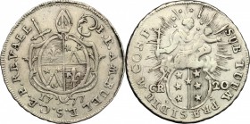 Switzerland, Valais.  Franz Friedrich Ambuel (1760-1780). 20 kreuzer 1777