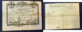 Repubblica Romana - Resti del S. Monte della Pietà e del Banco di S. Spirito (1798). 10 paoli, 1798, Brancadori Ballanti