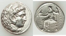 MACEDONIAN KINGDOM. Alexander III the Great (336-323 BC). AR tetradrachm (24mm, 16.74 gm, 7h). XF. Early posthumous issue of 'Babylon', under Philip I...