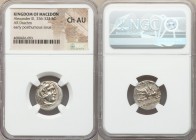 MACEDONIAN KINGDOM. Alexander III the Great (336-323 BC). AR drachm (18mm, 2h). NGC Choice AU. Posthumous issue of Lampsacus, ca. 301-296 BC. Head of ...