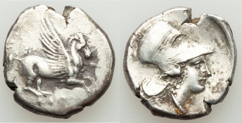 ACARNANIA. Leucas. Ca. 400-330 BC. AR stater (20mm, 8.43 gm, 11h). Fine. Pegasus...