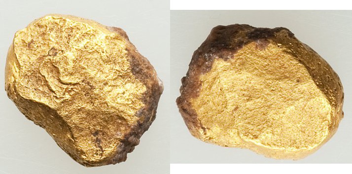 IONIA. Uncertain mint. Ca. 650-600 BC. EL typeless fraction or ingot (9mm, 3.00 ...