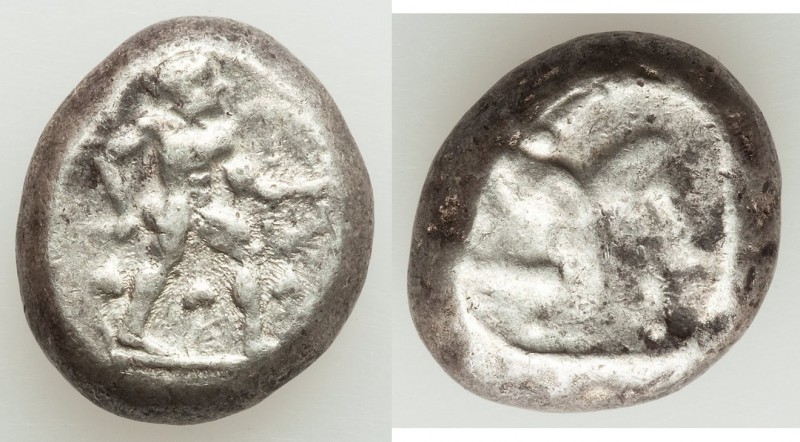 PAMPHYLIA. Aspendus. Ca. mid-5th century BC. AR stater (17mm, 10.91 gm). Choice ...