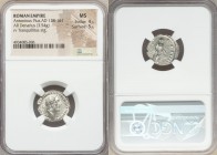 Antoninus Pius (AD 138-161). AR denarius (18mm, 3.54 gm, 7h). NGC MS 4/5 - 5/5. Rome, AD 151-152. IMP CAES T AEL HADR ANTONINVS AVG PIVS P P, laureate...