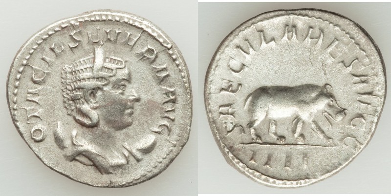 Otacilia Severa (AD 244-249). AR antoninianus (22mm, 4.40 gm, 2h). VF. Rome, 4th...