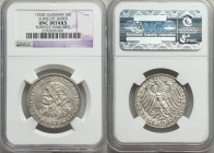 Weimar Republic "Dürer" 3 Mark 1928-D UNC Details (Surface Hairlines) NGC, Munich mint, KM58. Issued for the 400th anniversary of the death of Albrech...