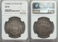 Charles III 8 Reales 1769 Mo-MF AU55 NGC, Mexico City mint, KM105.

HID09801242017