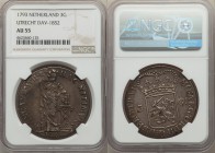 Utrecht. Provincial 3 Gulden 1793 AU55 NGC, KM117. Stormy anthracite and argent toning, nicely struck. 

HID09801242017