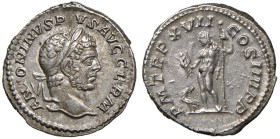 Caracalla (211-217) Denario - Testa laureata a d. - R/ Giove stante a s. - RIC 240 AG (g 3,16)

Status: BB+