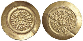 LONGOBARDI Desiderio (757-773) Tremisse (Castelseprio) Croce potenziata - R/ FLAVIA SEBRIO, Stella a sei raggi - cfr. Bernareggi Moneta Langobardorum ...