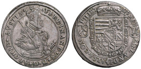 AUSTRIA Landgraviato dell'Alta Alsazia - Ferdinando II (1564-1595) Tallero s.d. - Dav. 8088 AG (g 28,34) Coniato nella zecca di Ensisheim, Francia

...