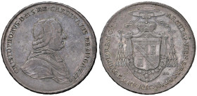 AUSTRIA Arcivescovado di Vienna - Christoph Anton Graf von Migazzi (1757-1803) Tallero 1781 ICFA - KM 1; Dav. 1267 AG (g 28,00) RR Patina intensa con ...