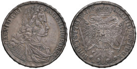AUSTRIA Carlo VI (1711-1740) Tallero 1738 Graz - KM 1610.3; Dav. 1042 AG (g 28,72) Bella patina riposata

Status: SPL/SPL+