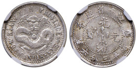 CINA Kiangnan - 5 Cents 1900 - L&M 236 AG In slab NGC AU 58 cod. 5789370-009

Status: AU 58