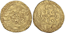 FRANCIA Ducato di Bretagna - Francesco II (1458-1488) Cavaliere d'oro o franco a cavallo Rennes - Fr. 96 AU (g 2,81) Tosato

Status: BB-SPL