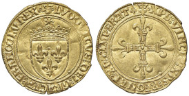 FRANCIA Luigi XII (1498-1515) Ecu d'or - Fr. 323 AU (g 3,39) Di ottima qualità

Status: SPL-FDC