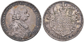GERMANIA Eichstätt - Johann Anton III (1781-1790) Tallero 1783 - KM 92 AG (g 27,95)

Status: SPL