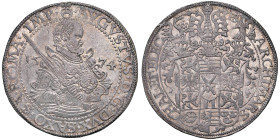 GERMANIA Sassonia - Augusto I (1553-1586) Tallero 1574 - KM MB208; Dav. 9798 AG (g 29,08) Bellissima patina riposata

Status: qSPL